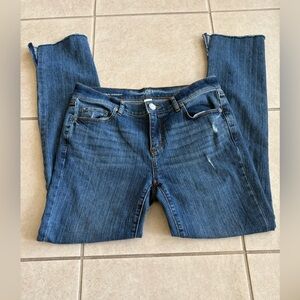 LOFT Dark Blue Jeans